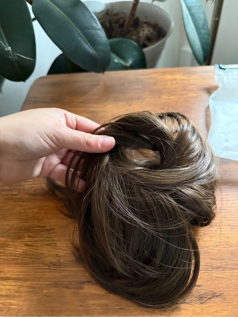 Brown Clip-In Hair Topper ponytail - Stylish Women Hair Piece